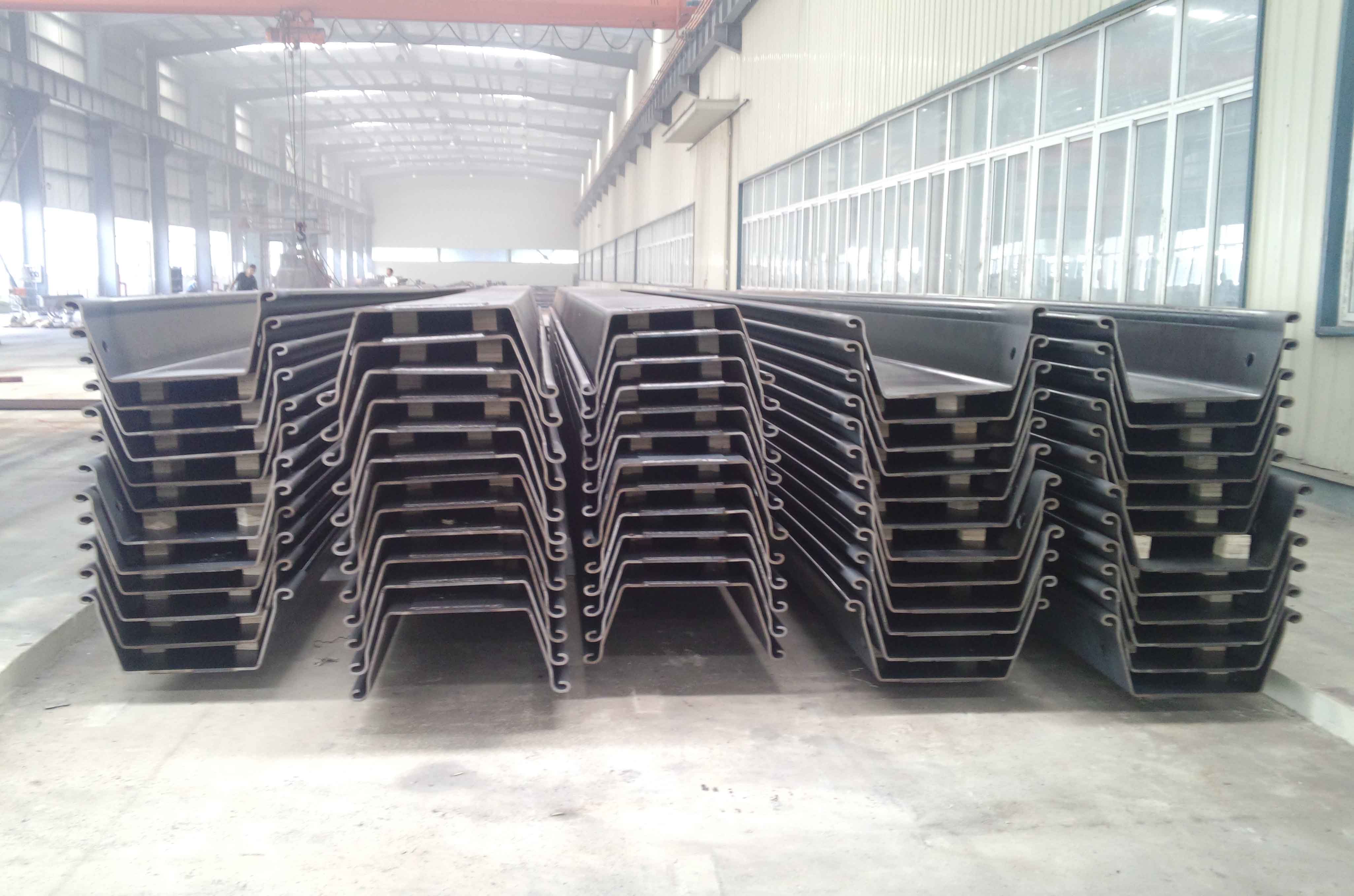sheet piles, cold rolled sheet piles, U type sheet piles