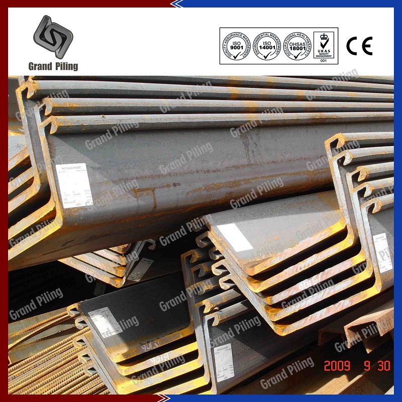 steel sheet piles hot rolled sheet piles u profile sheet piling used steel sheet piling for sale