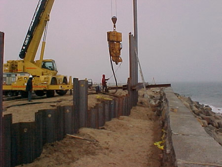 Sheet pile design - sheet pile