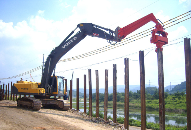 Vibro Sheet Pile Drivers