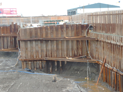 Points and Notices in Sheet Pile Construction Process