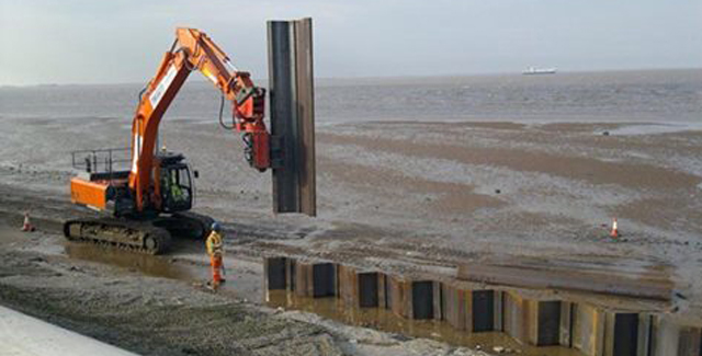 Sheet piles to build