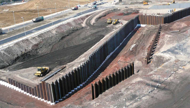 Sheet piles, advantages of below grade foundations