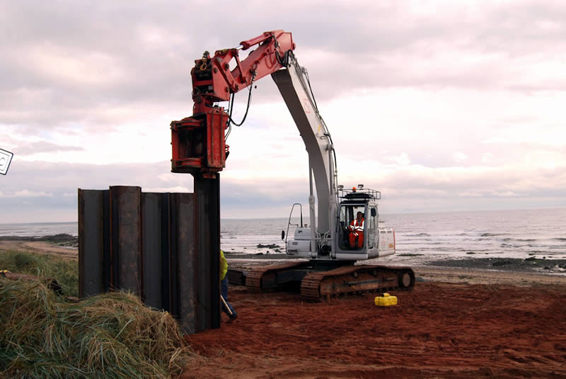 Sheet piling