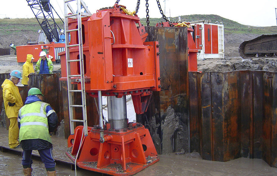 Universal Sheet Piles Extractor