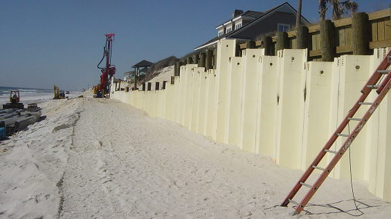 Sheet Pile Shoring