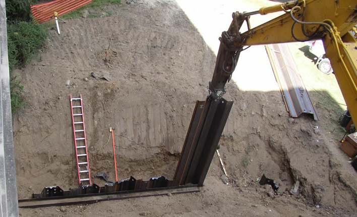 Sheet Piling Installation