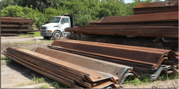 Used Sheet Piling