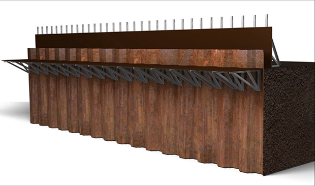 Sheet Pile Formwork System