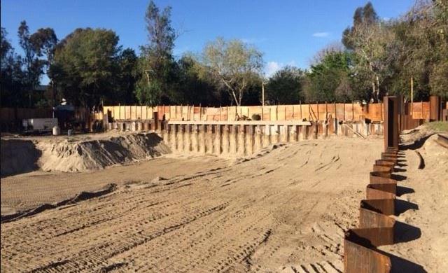 Permanent Sheet Pile Basement Wall