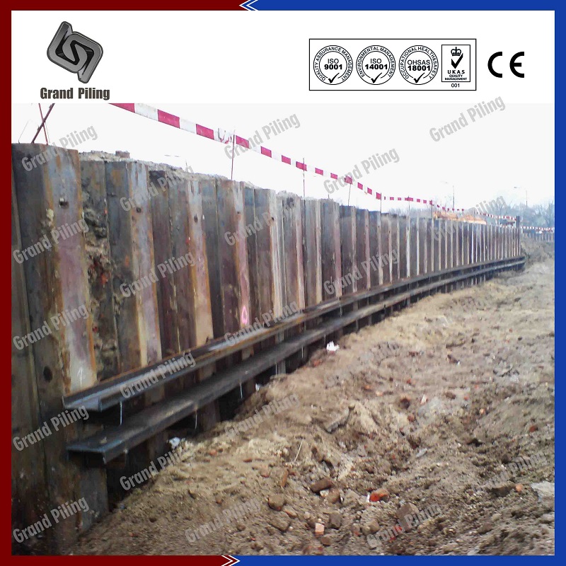 Hot Rolled Sheet Pile Projects