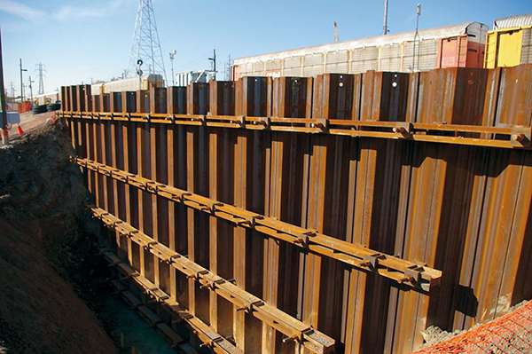 Sheet Pile Cofferdam, Dewatering, and Pile Group Design