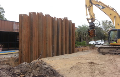 Silent Vibration Free Sheet Piling