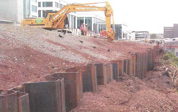 A numerical study of anchored sheet piles subjected to different types of sandy soils   backfill