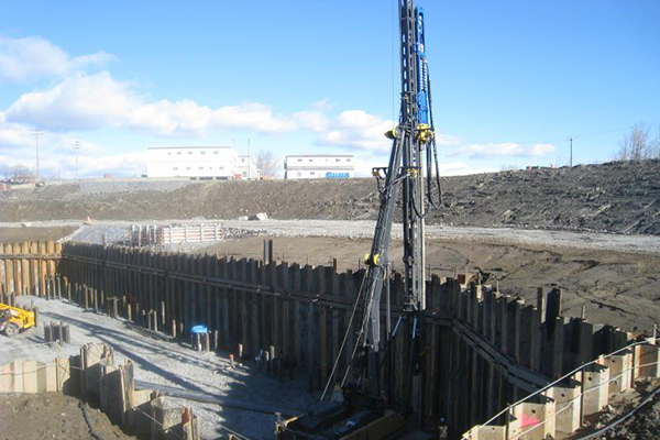Port Construction using Steel Sheet Piles